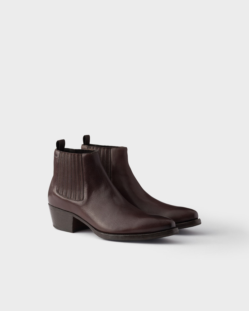 Leather Chelsea boots 1