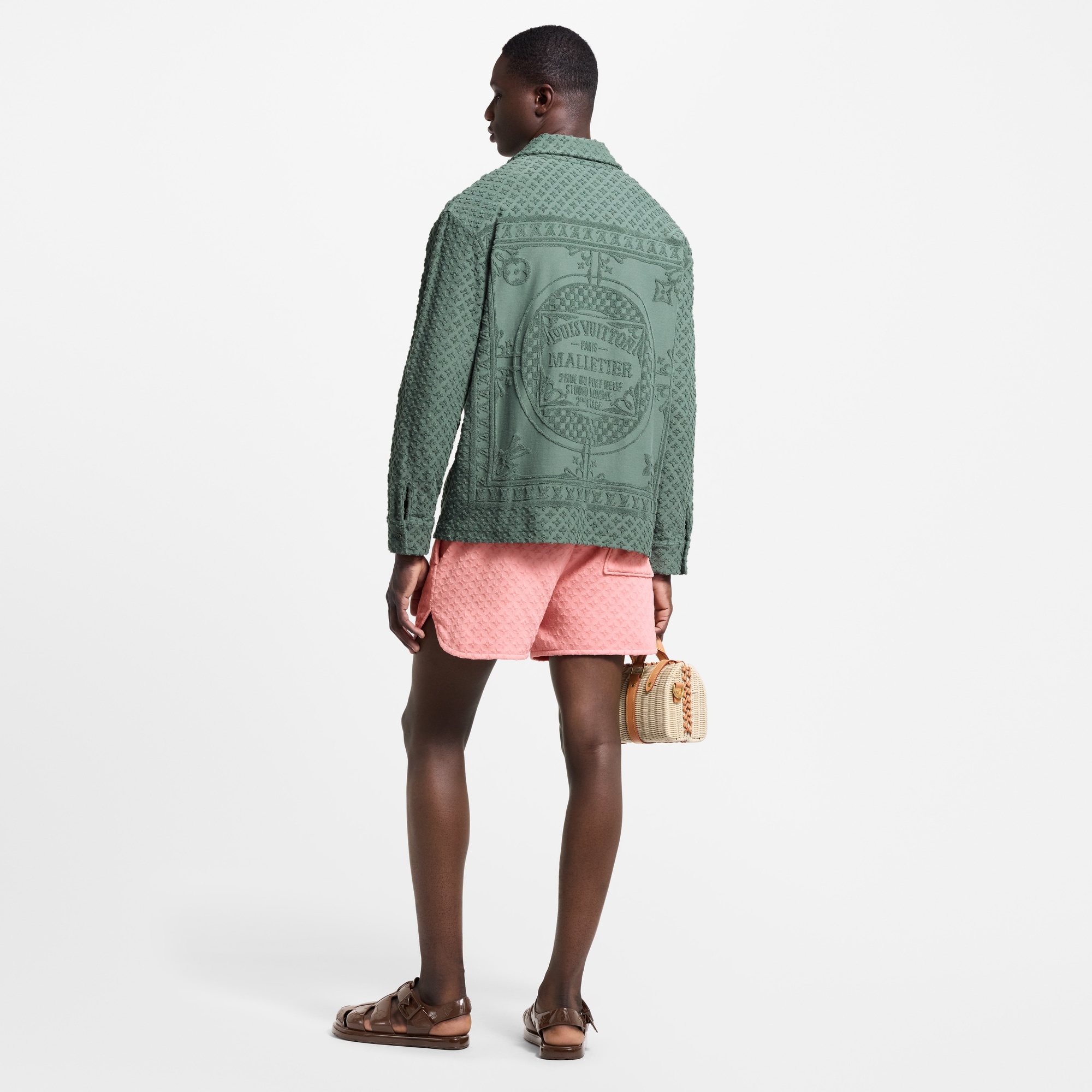 French Terry Jacquard Overshirt - 3