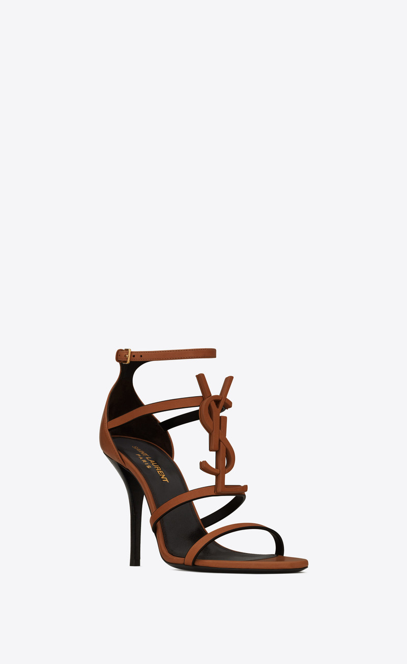 cassandra sandals in smooth vegetable-tanned leather - 1