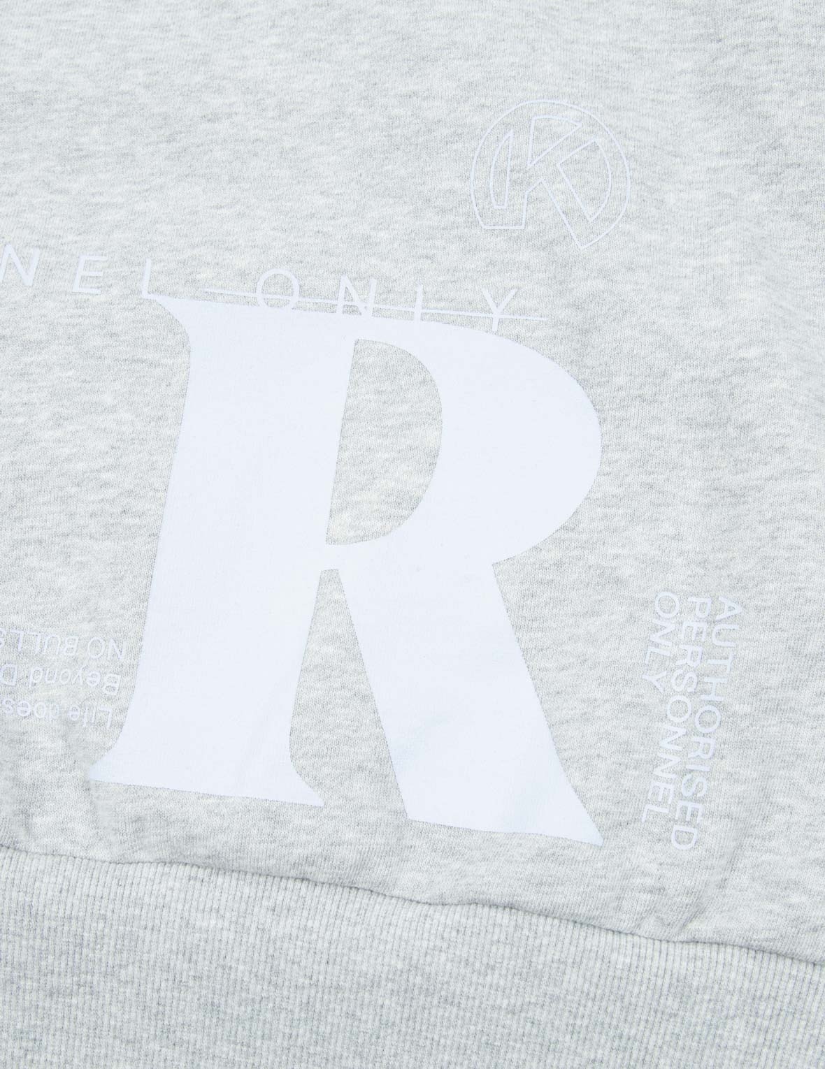 Logo Print Oversized Hoodie - 7