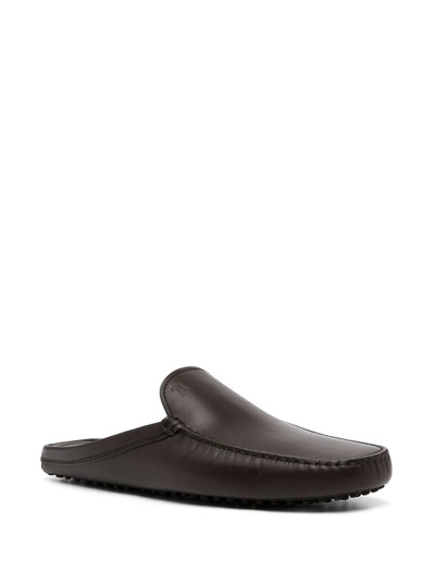 Tod's Sabot leather slippers outlook