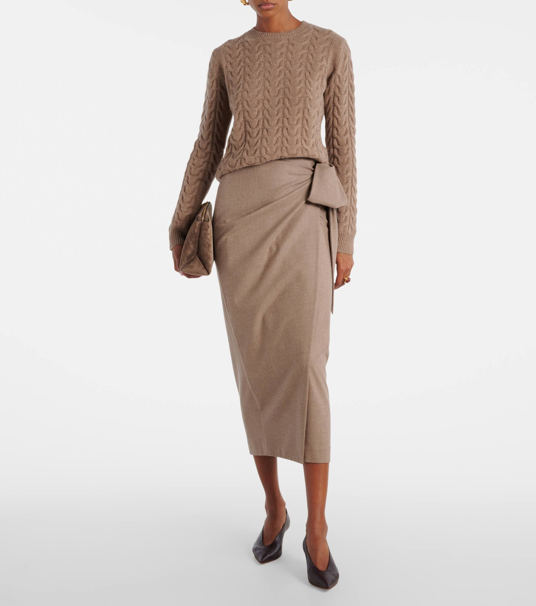 Aramis cable-knit cashmere sweater - 2
