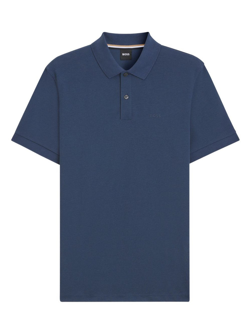 BOSS logo-embroidered polo shirt outlook