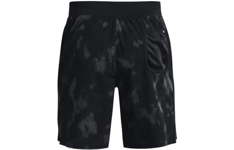 Under Armour Under Armour Project Rock Woven Camo Printed Shorts 'Black' 1377438-001 outlook