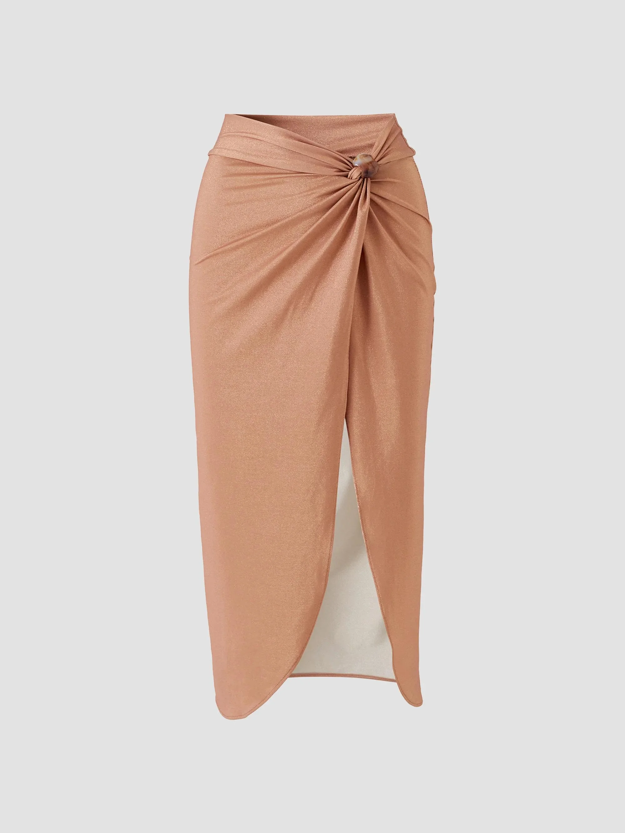 Women's Annabeth Tulip Sarong - Bronze - 1