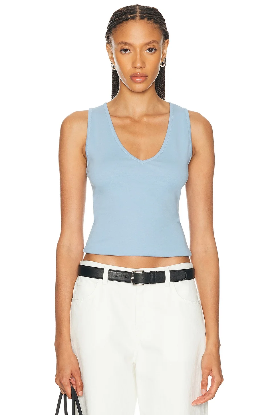 V-neck Muscle Tank - 1