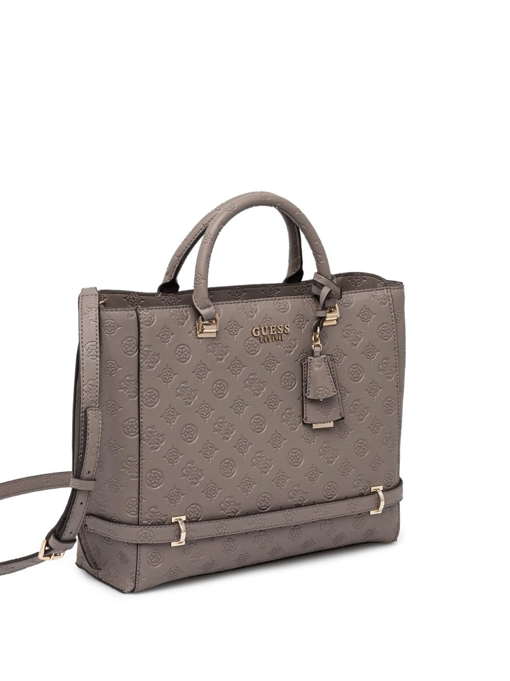 logo-embossed tote bag - 3
