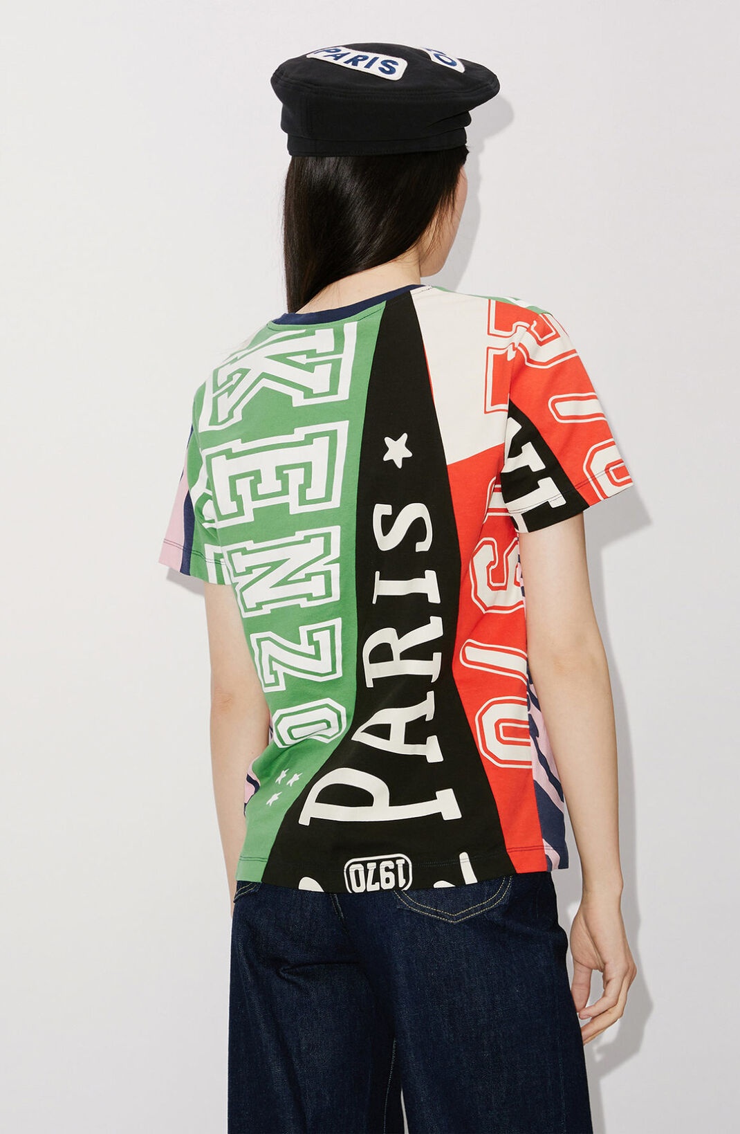 'KENZO Flag' loose T-shirt - 4