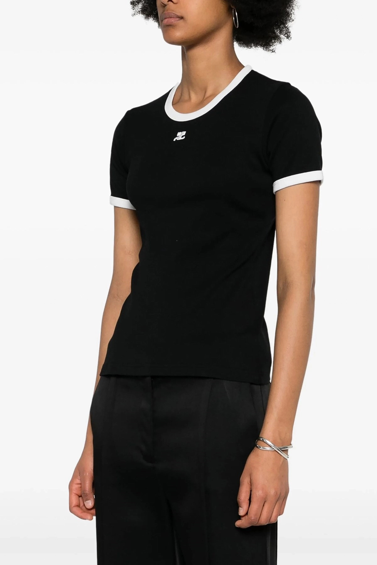 'Signature Contrast' T-shirt - 2