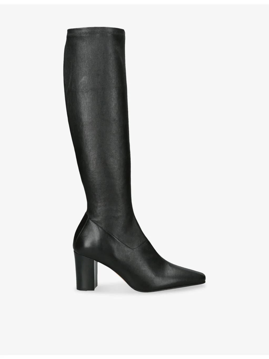 Memo Leather Heeled Knee-Hight Boots - 1