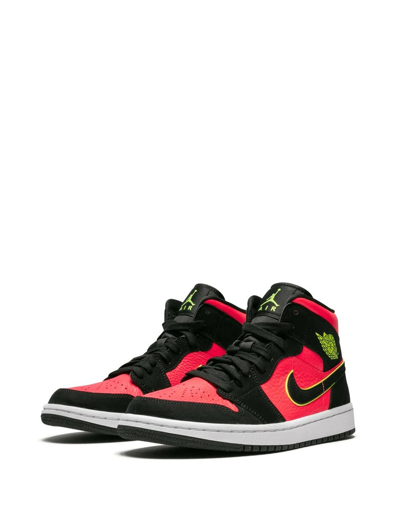Jordan Air Jordan 1 Mid "Hot Punch/Volt" sneakers outlook