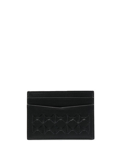 Serapian Mosaico leather card holder outlook