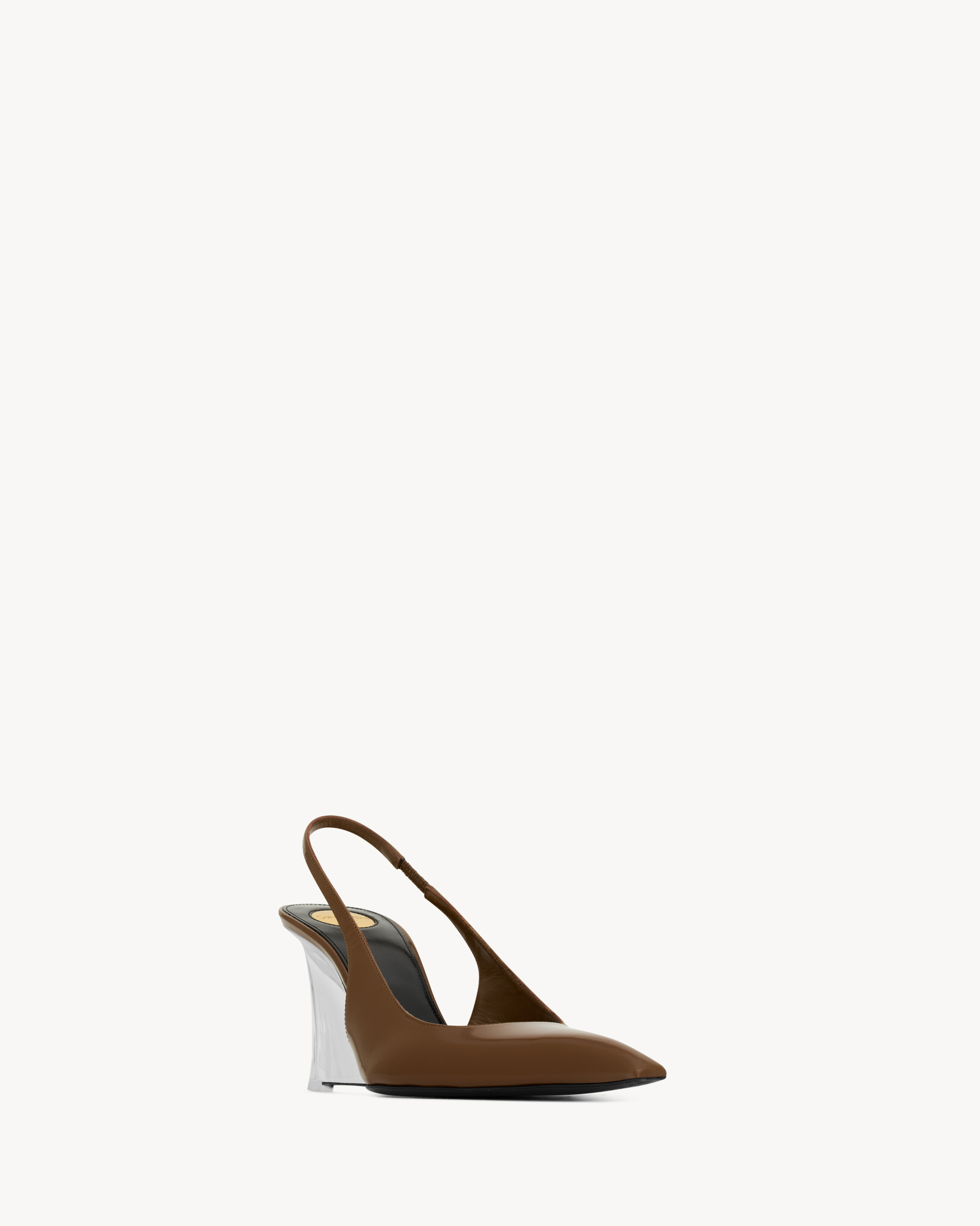 MILLER WEDGES IN GLAZED LEATHER - 3