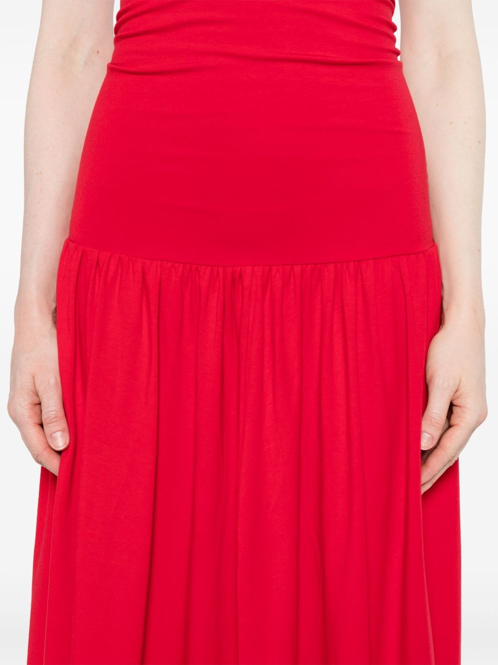 stretch-cotton dress - 5