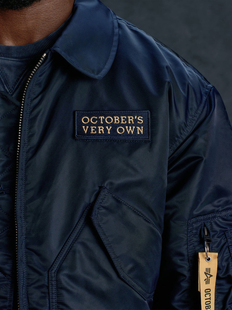 OVO x ALPHA CWU 45/P BOMBER JACKET 5
