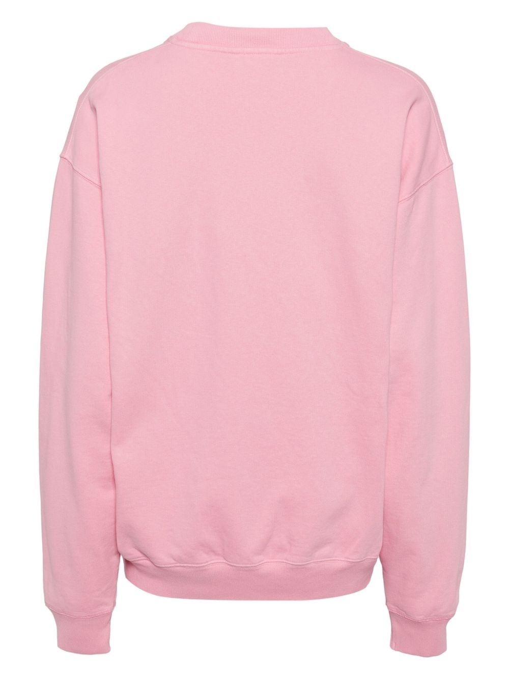 logo-print organic cotton sweatshirt - 2
