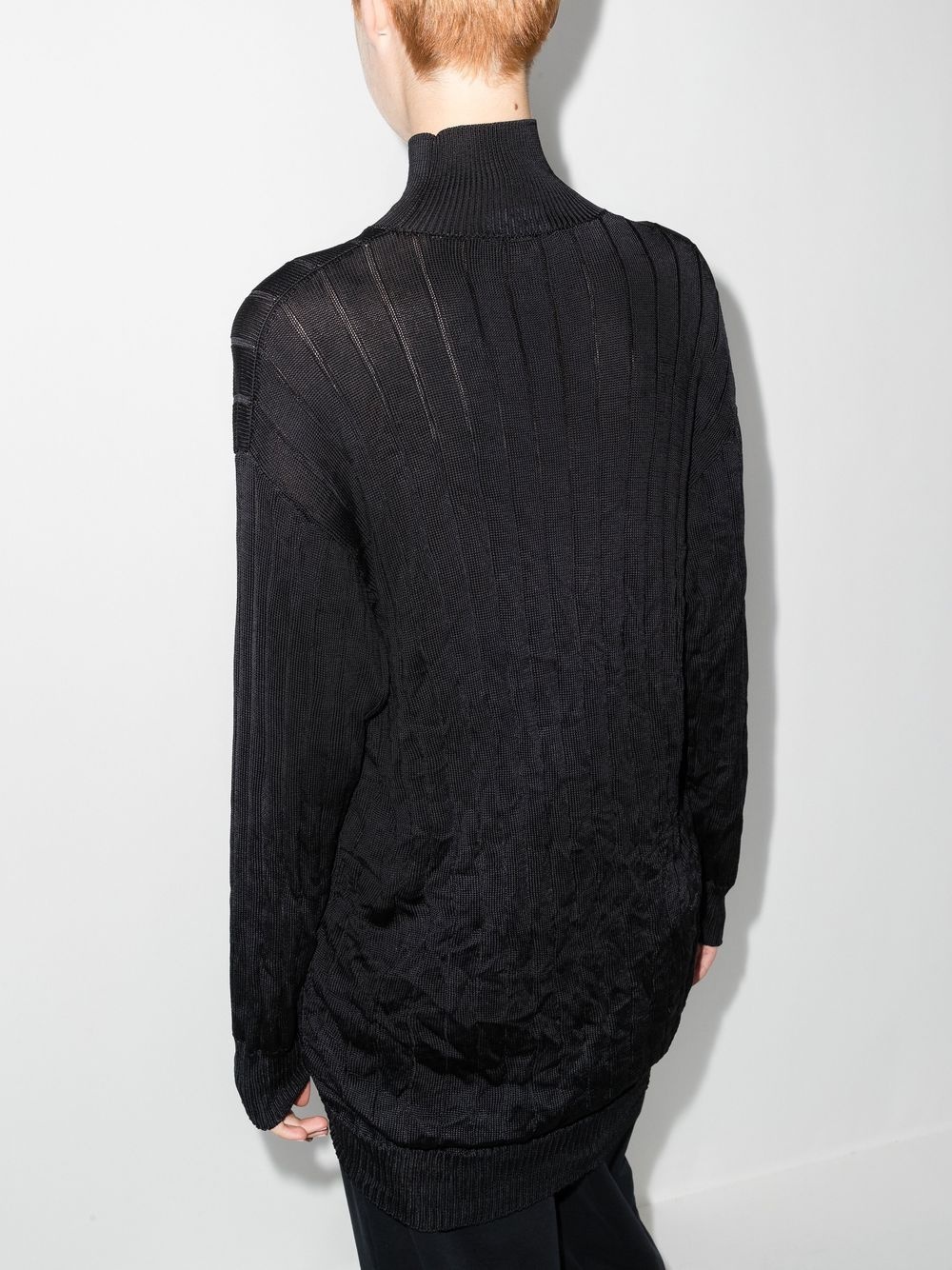 rib-knit jumper - 3