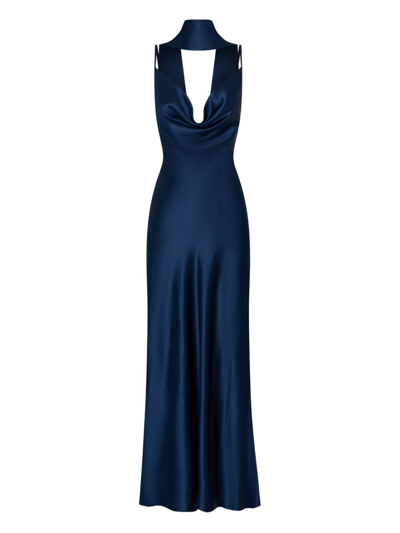 cowl-neck slip dress 1