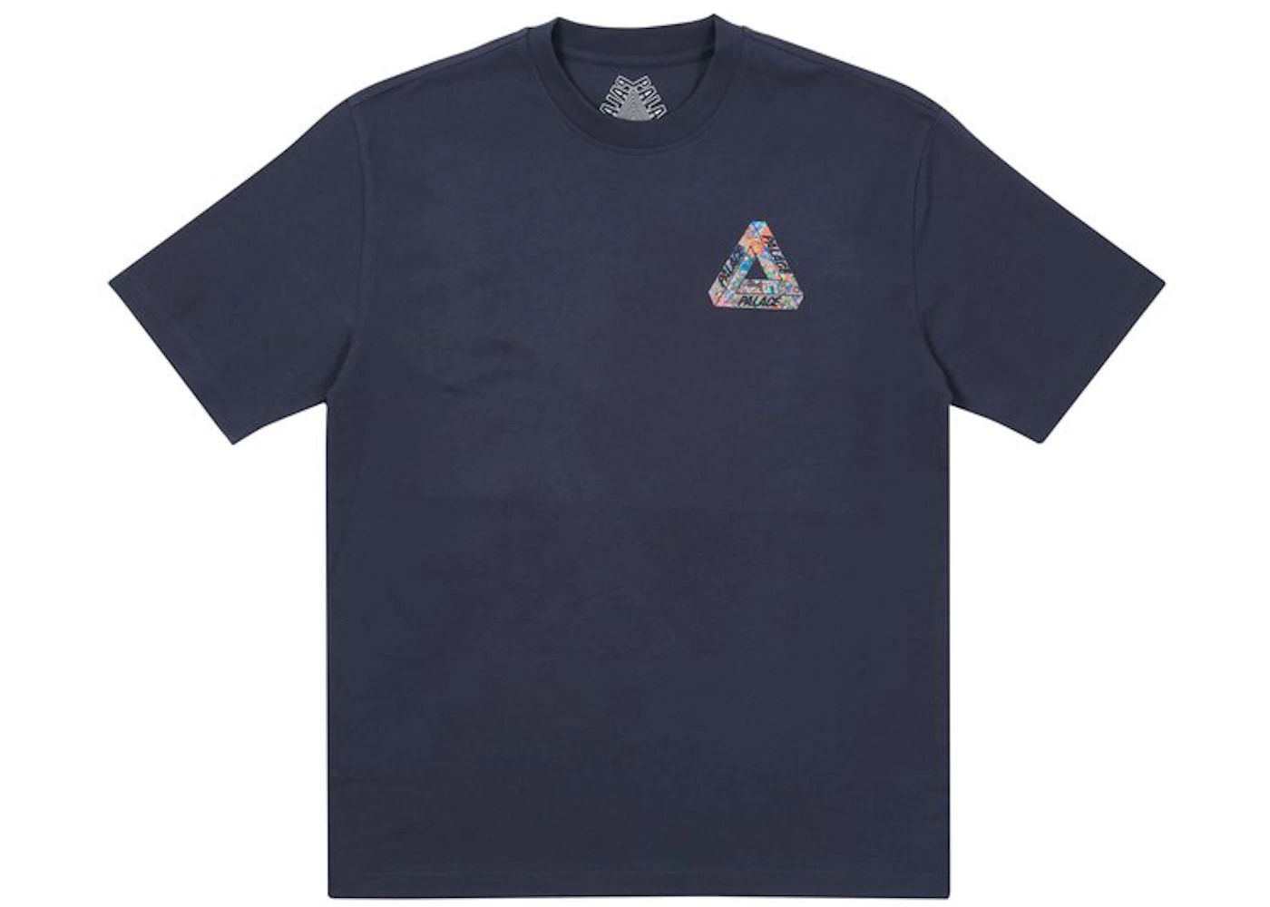 Palace Tri-Sticker Pack T-shirt Navy - 2