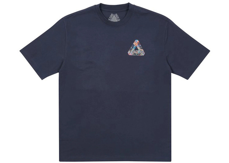 PALACE Palace Tri-Sticker Pack T-shirt Navy outlook