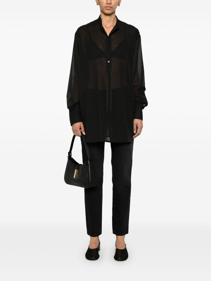 Totême stand-up collar blouse outlook