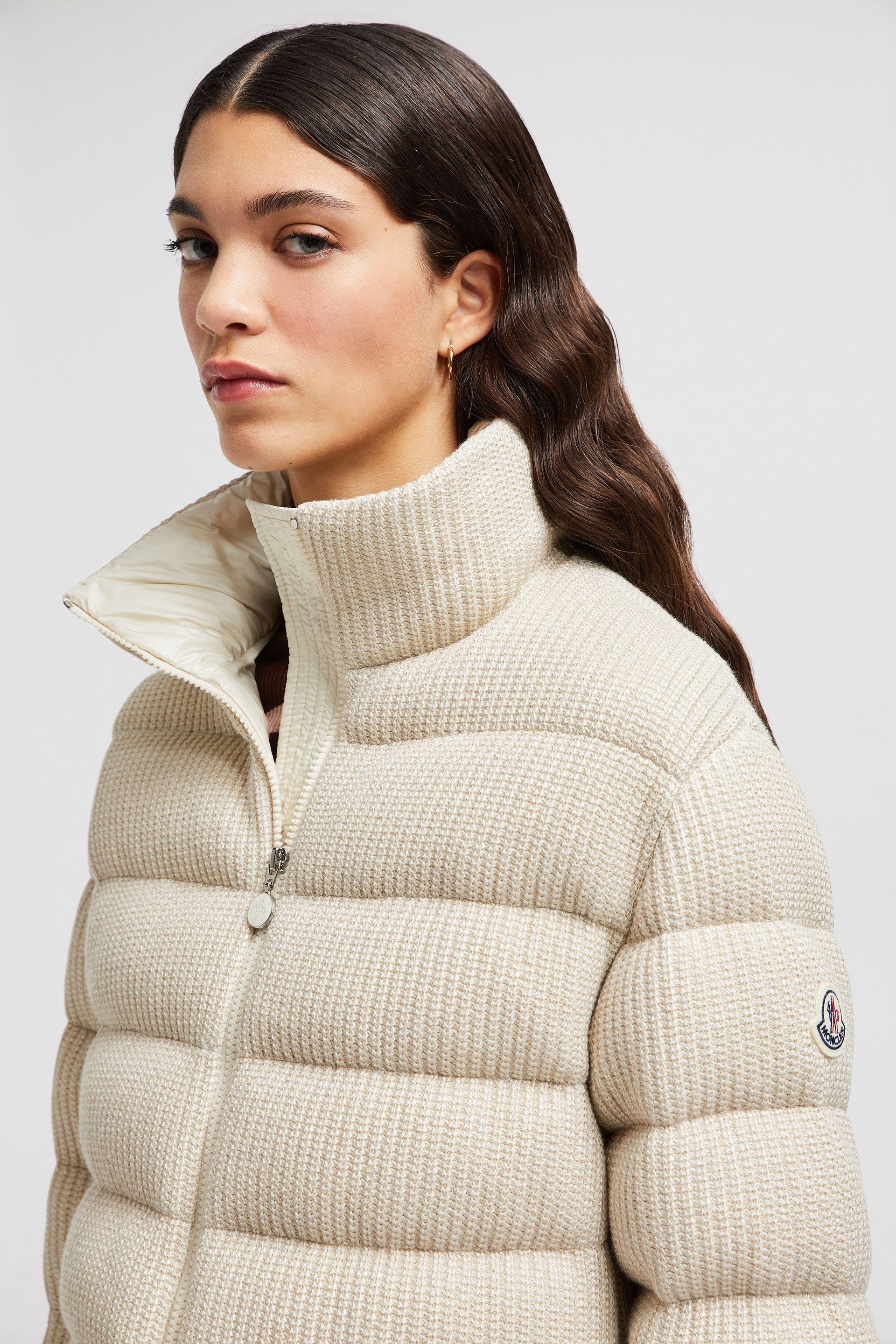 Thoiry Laminated Cotton Short Down Jacket - 4