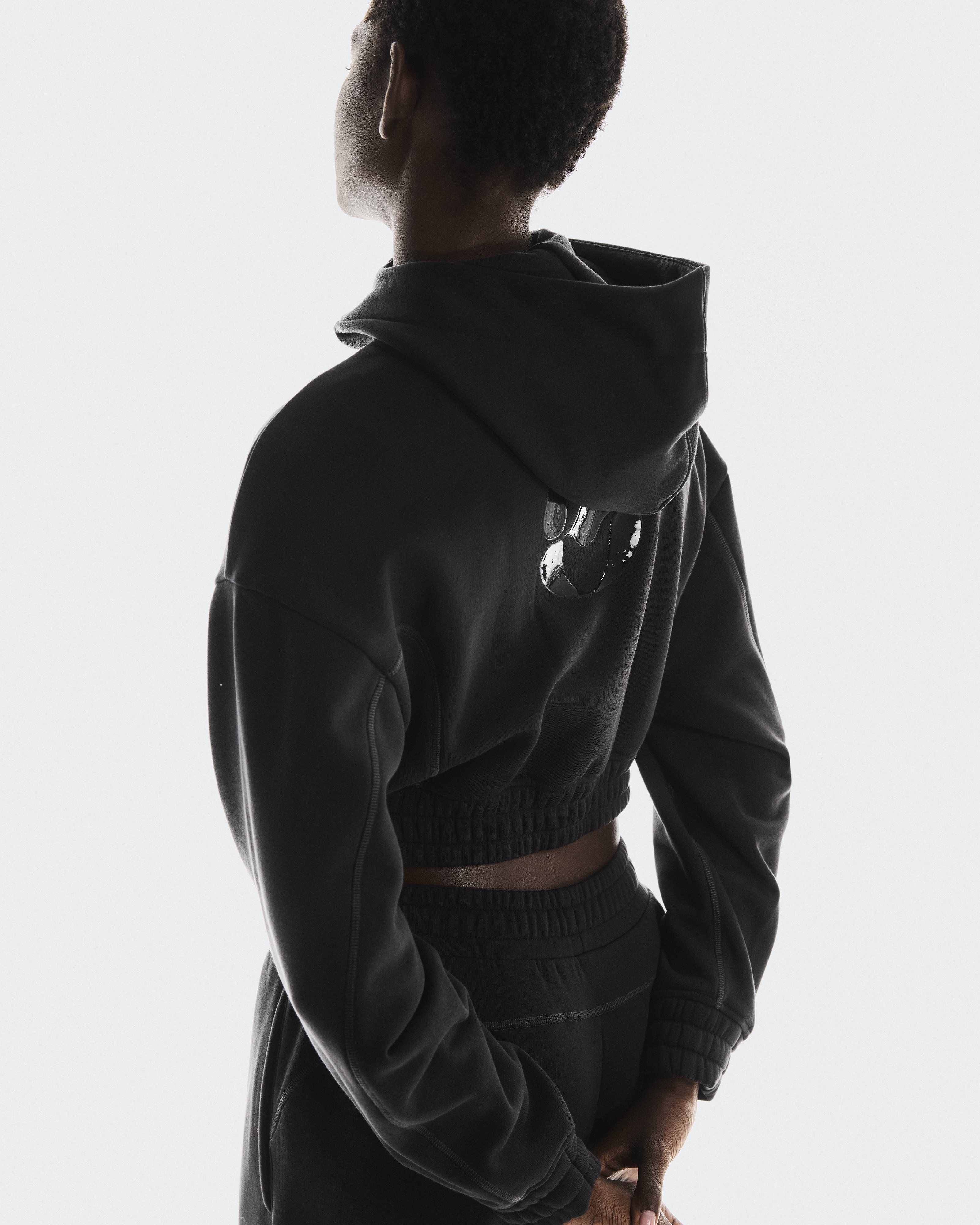 CLUB CROPPED HOODIE FKA - 5