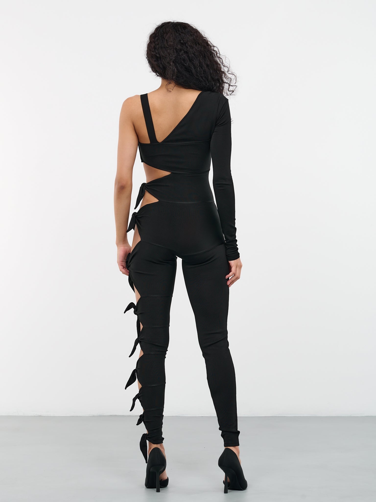 Cut-Out Knot Jumpsuit - 3