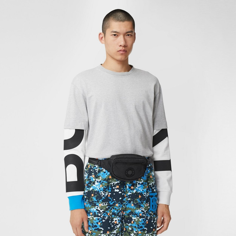 Small Monogram Recycled Polyester Cannon Bum Bag 4