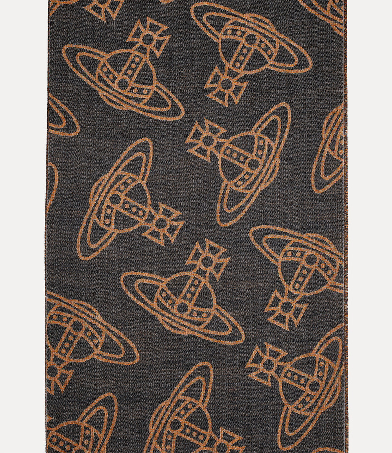 Vivienne Westwood LINE ORB OBLONG SCARF outlook