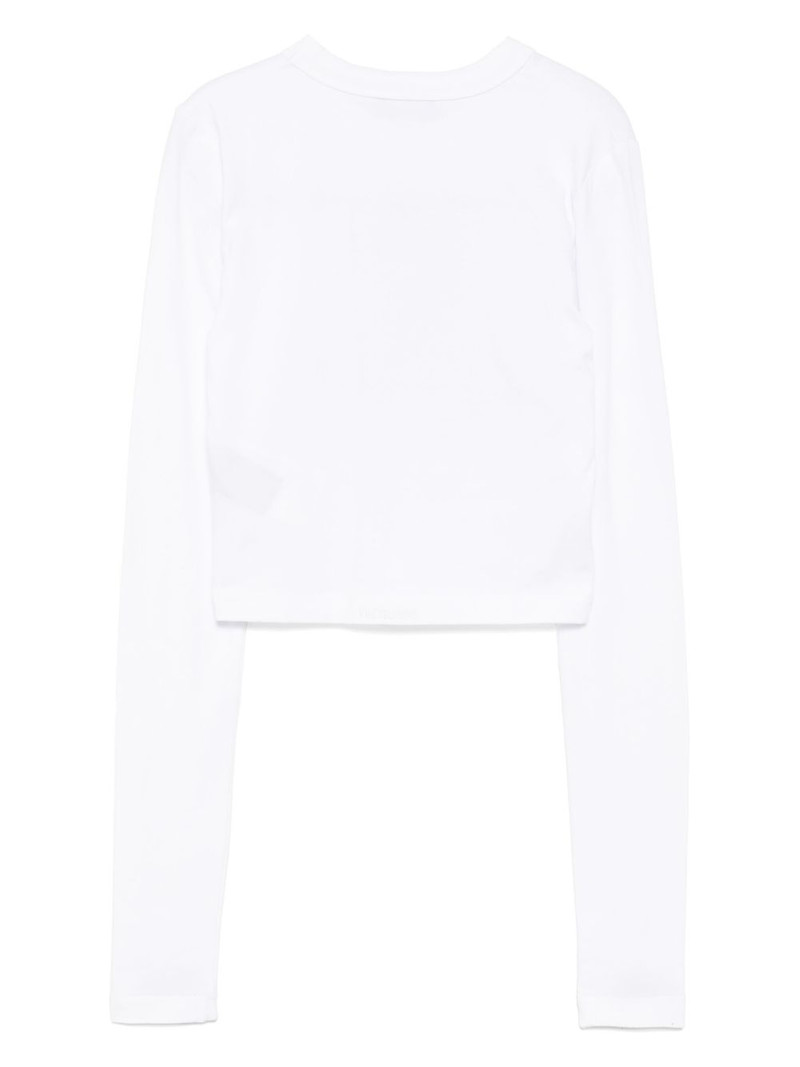 We11done logo print T-shirt outlook