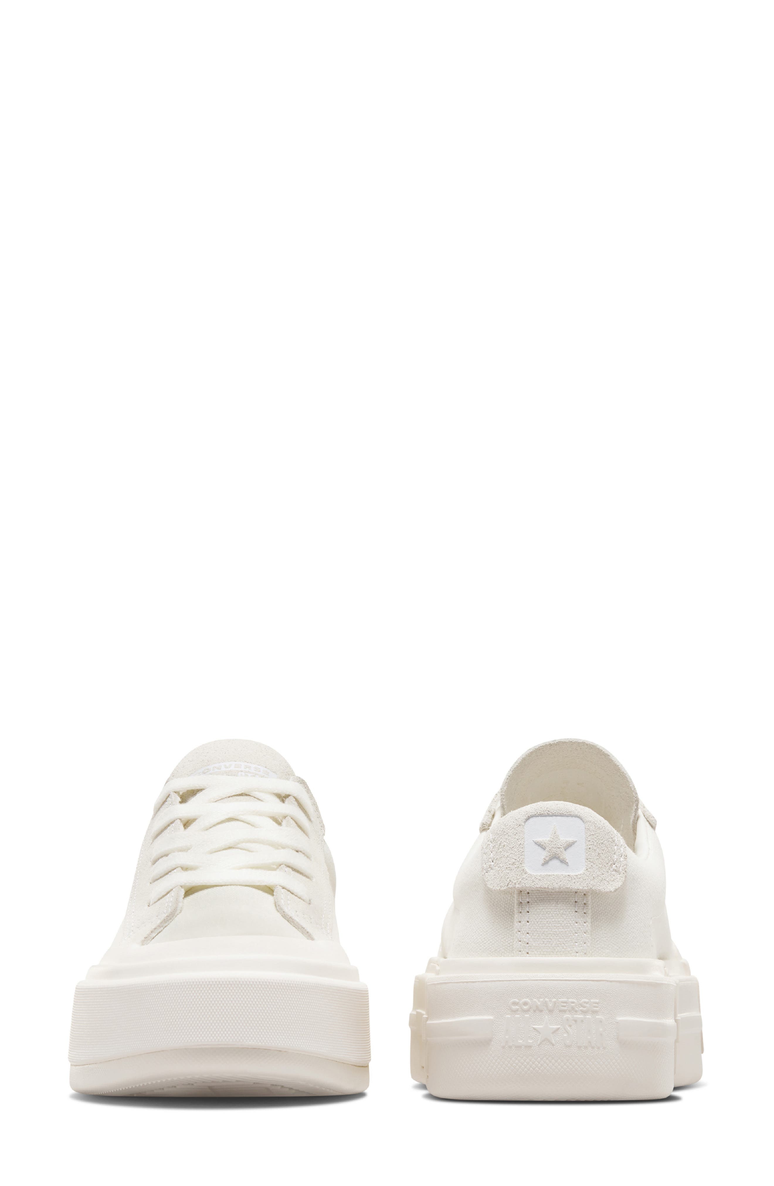 Converse Gender Inclusive Chuck Taylor® All Star® Cruise Platform Sneaker in Egret/White/Egret at No - 6