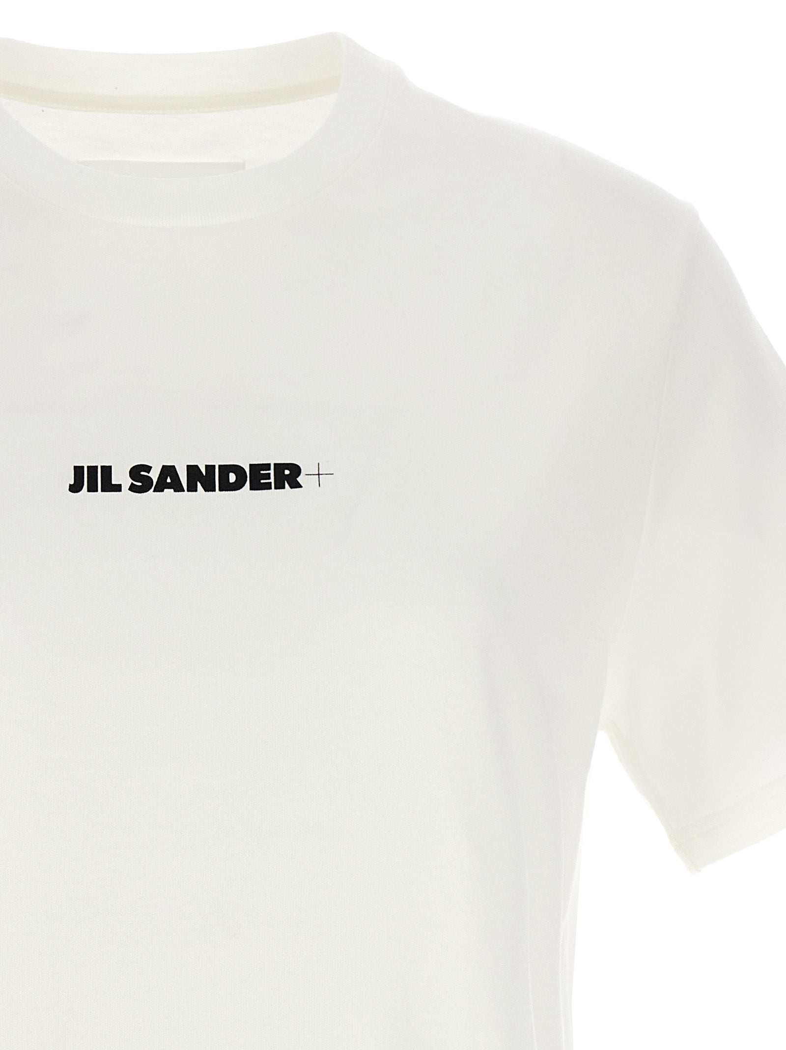 Logo Print T-Shirt White/Black - 3
