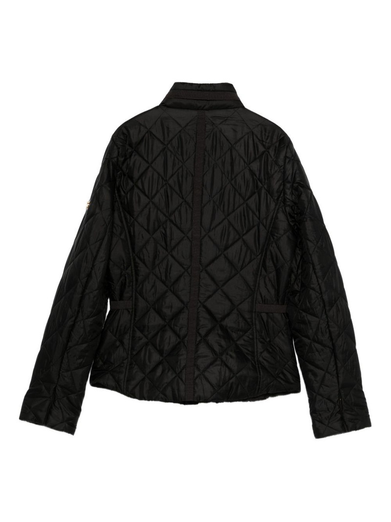 MICHAEL KORS diamond-pattern quilted jacket outlook