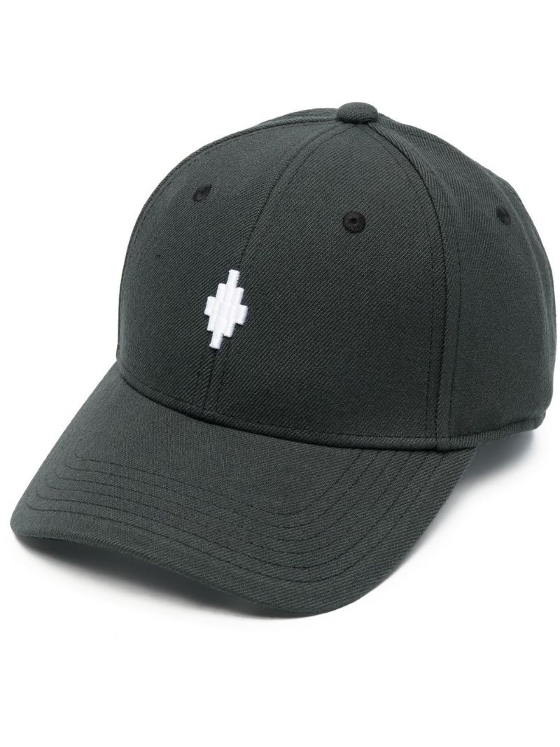 logo-patch baseball cap - 1