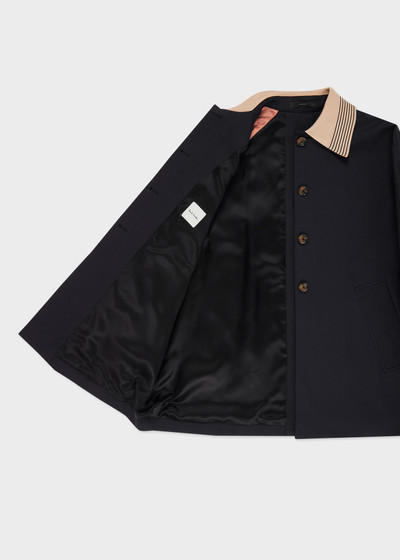 Paul Smith Women's Cotton Contrast Collar Swing Jacket outlook