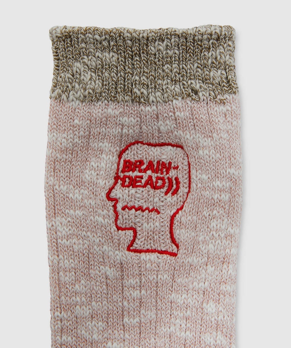 Marled logo head socks - 2