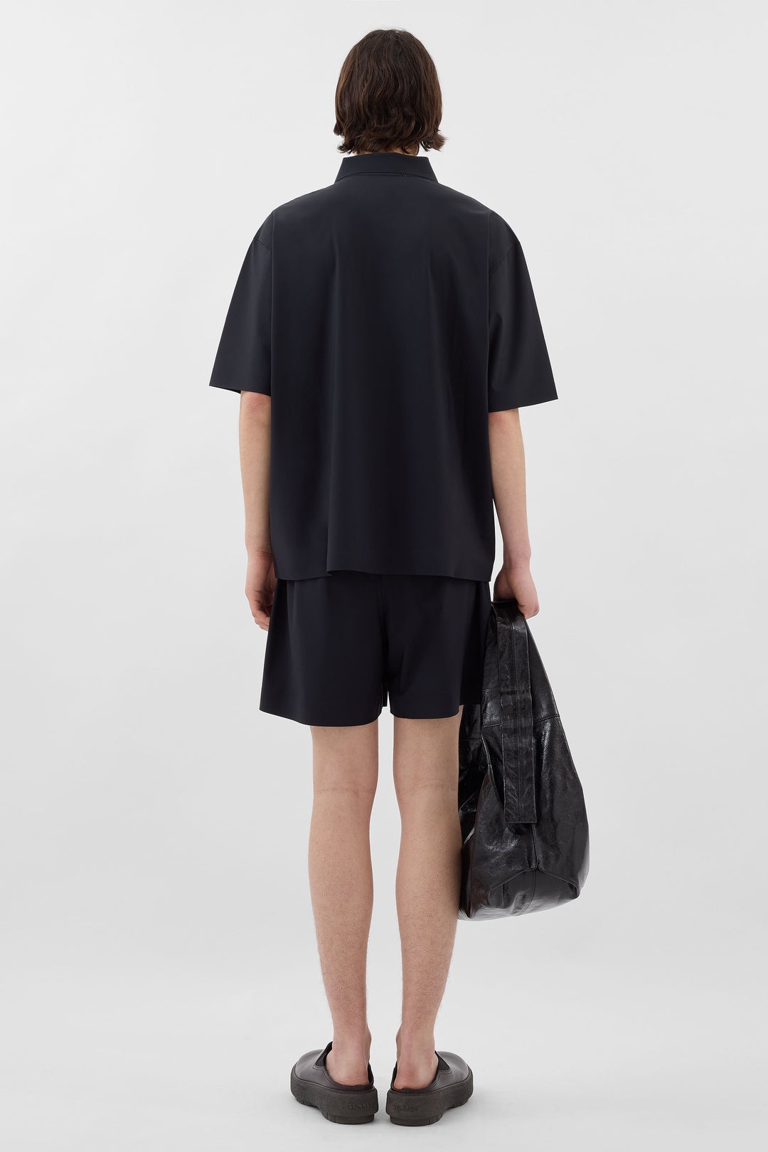 TECH SHORTSLEEVE POLO / black - 4