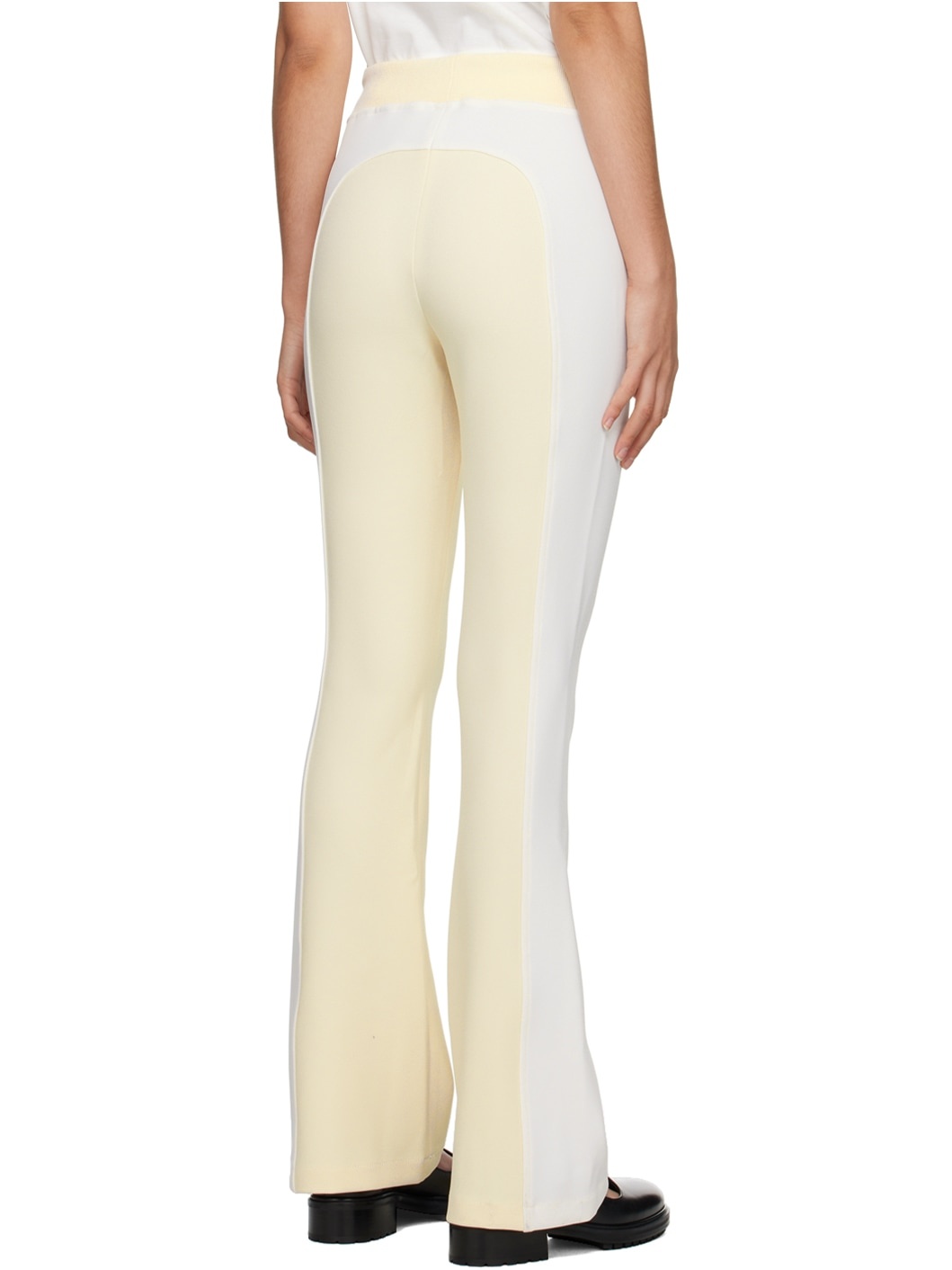 Off-White Paneled Lounge Pants - 3