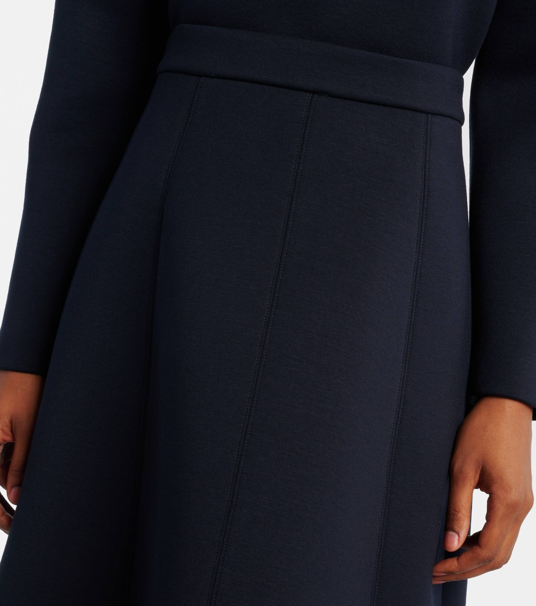 Brunate paneled midi skirt - 4