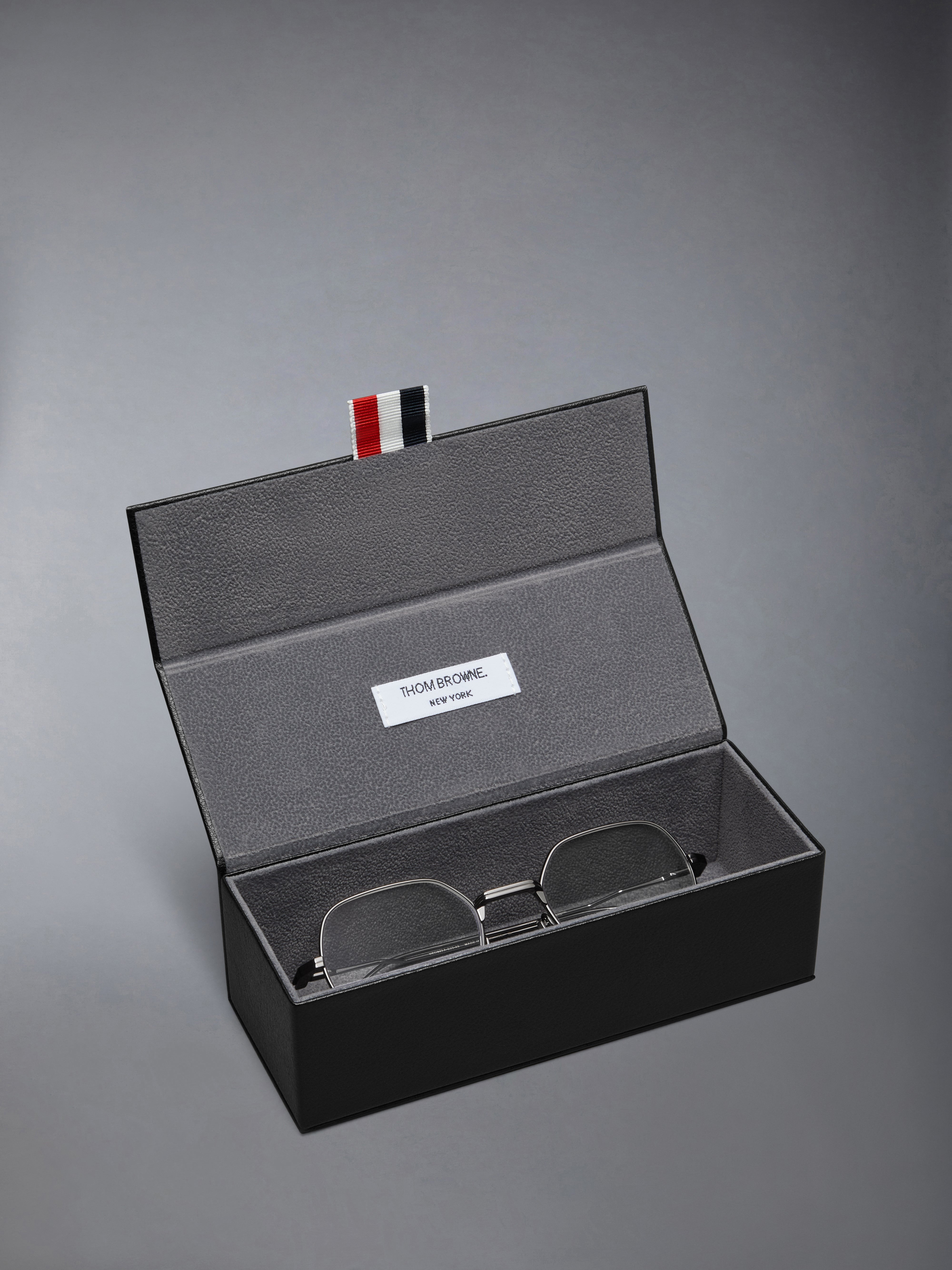 TITANIUM ROUND EYEGLASSES - 4