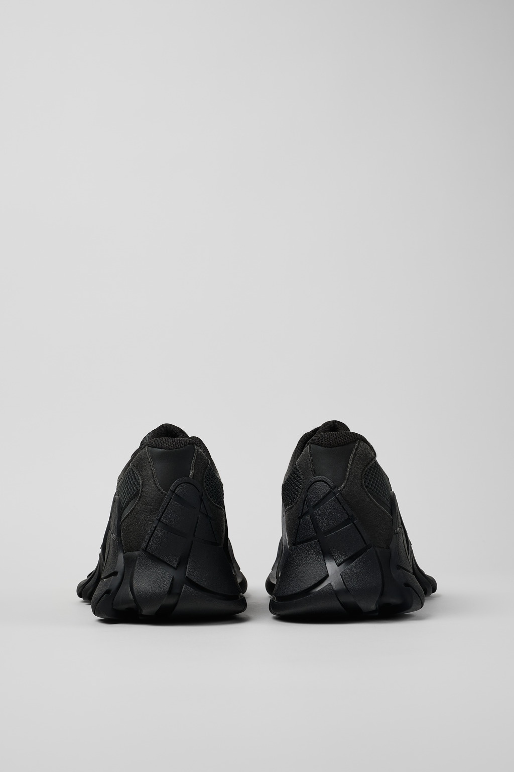 Black Textile Sneakers - 3