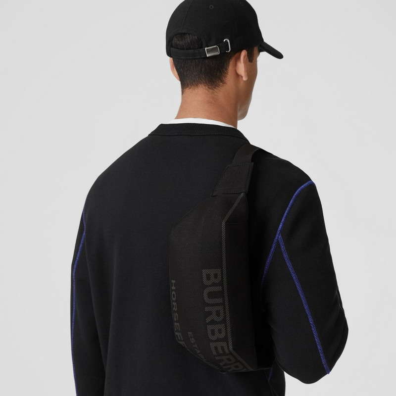 Horseferry Print Nylon Canvas Sonny Bum Bag 11