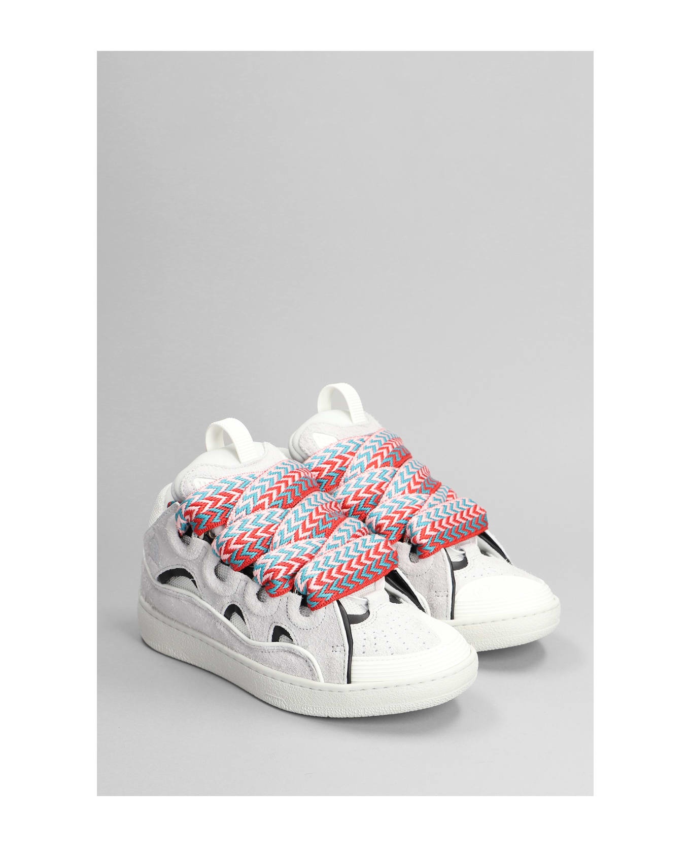 Curb Sneakers In White Leather - 2