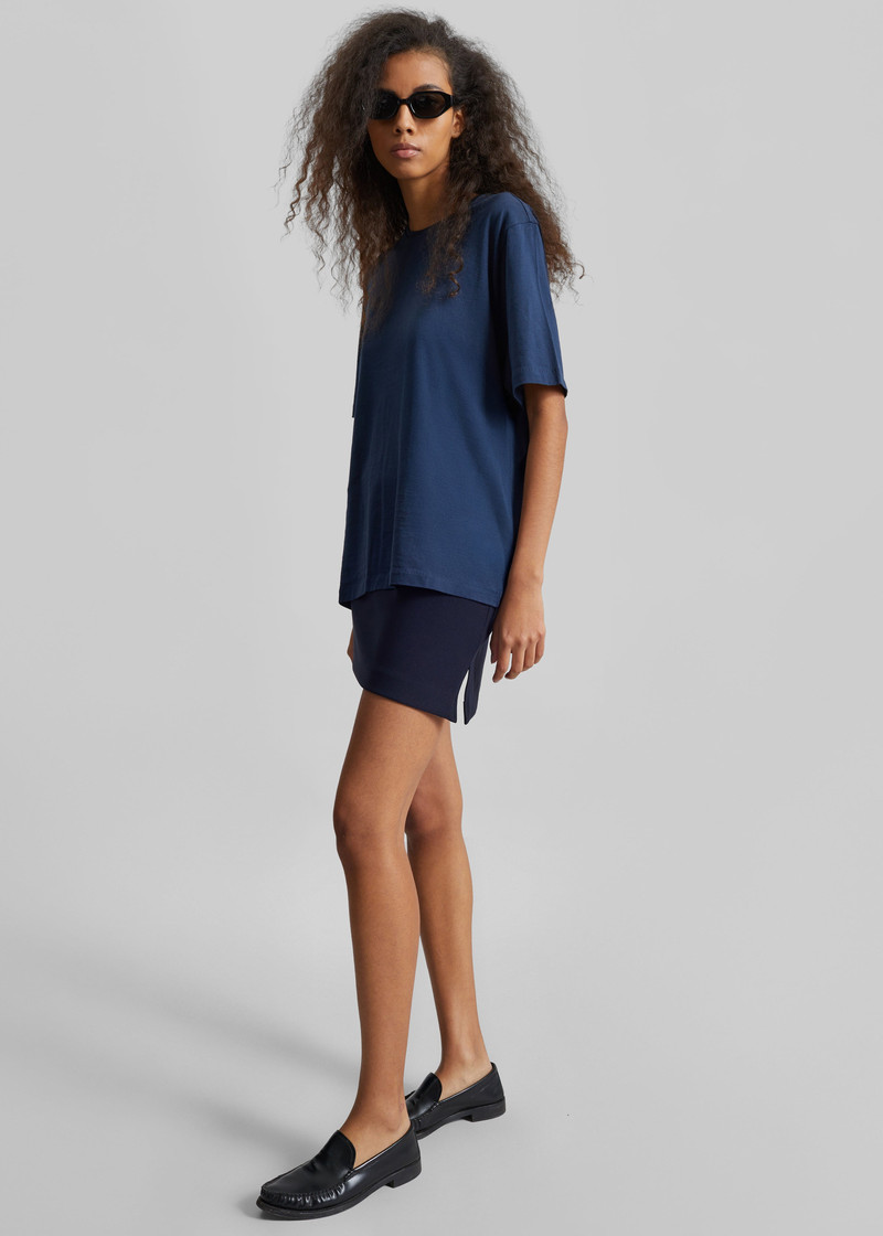 Lille Mini Skirt - Navy 4