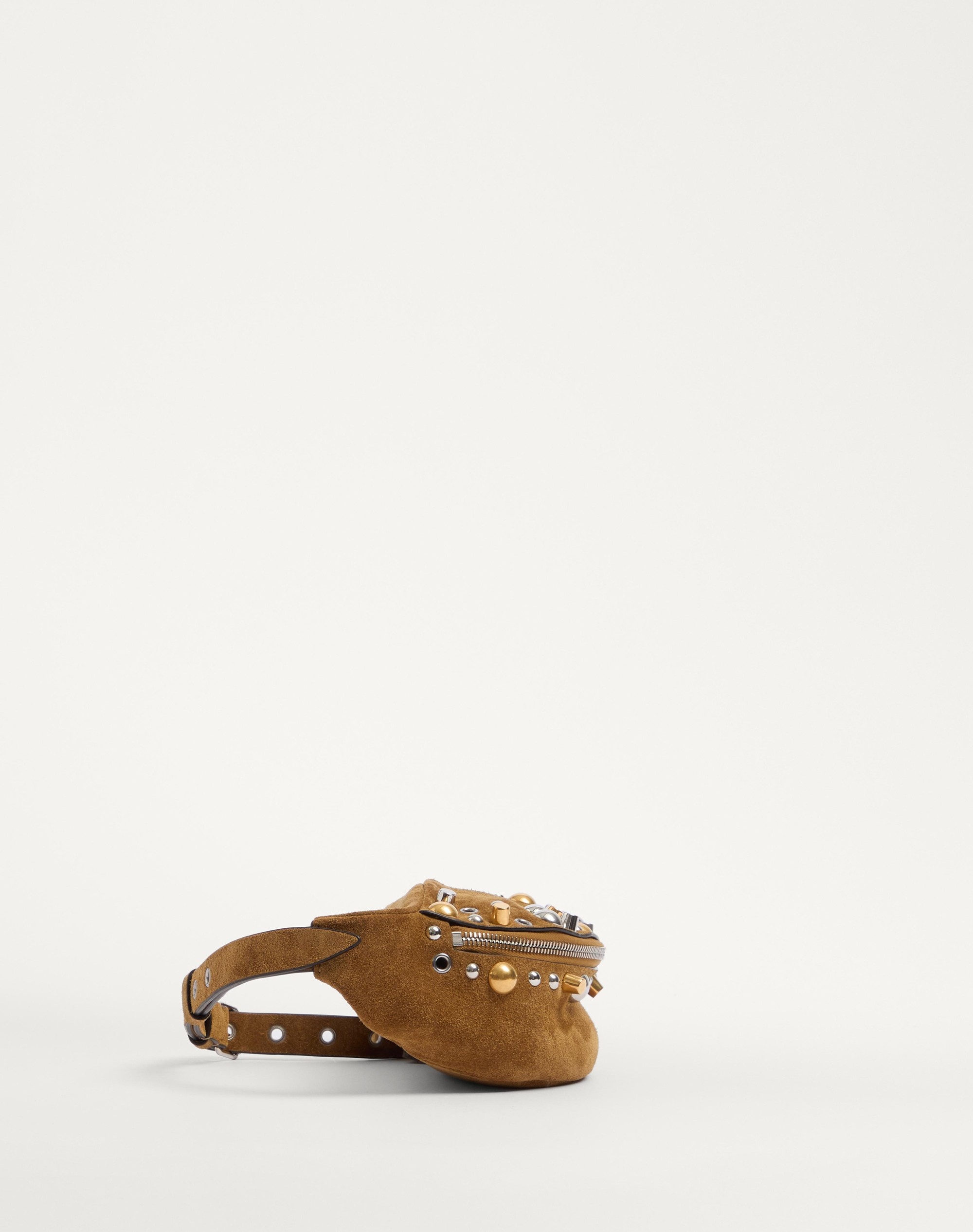 VALENTINO GARAVANI NELLCÔTE SUEDE BELT BAG - 4
