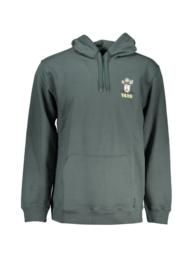 crest-detail hoodie 1