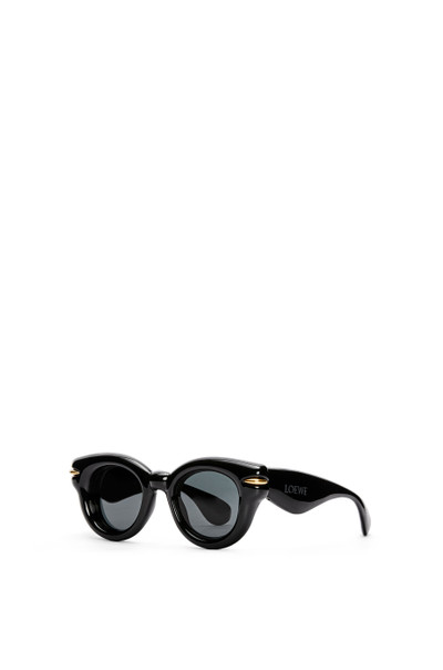 Loewe Inflated round sunglasses in nylon outlook