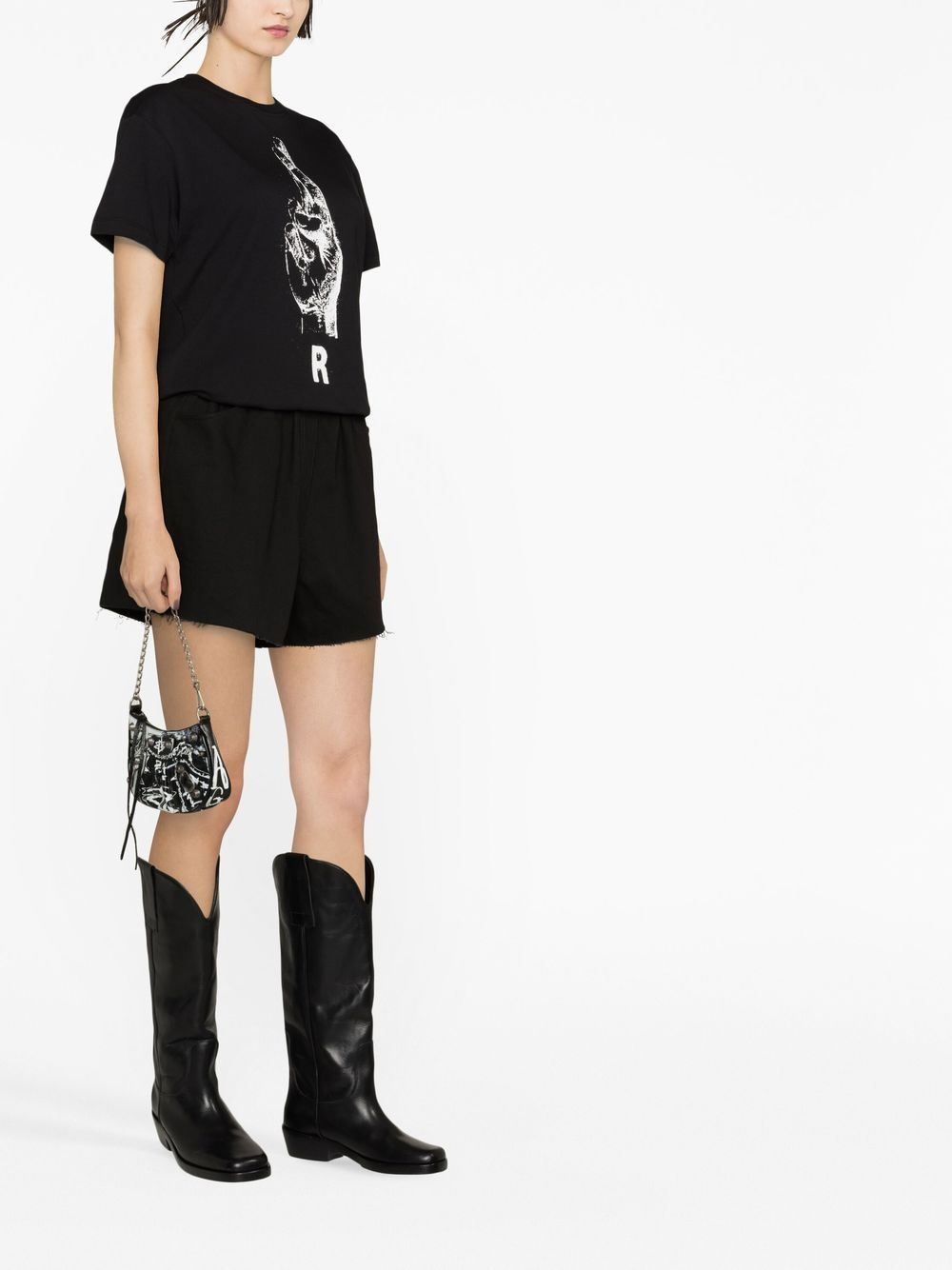 graphic-print cotton T-shirt - 4