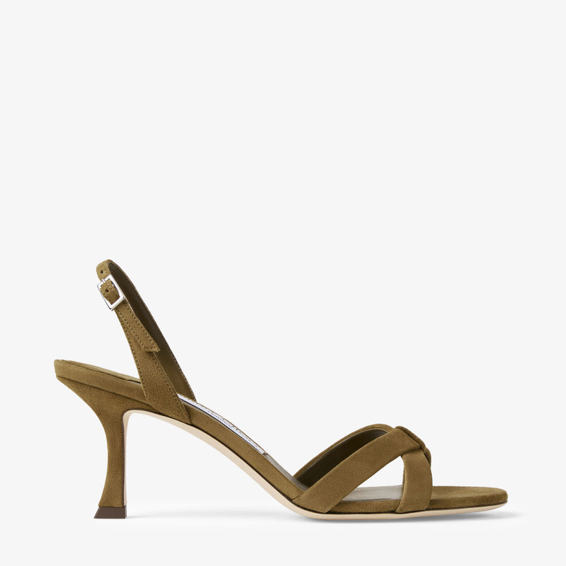 Elsy 70
Caper Green Suede Crossover Slingback 1